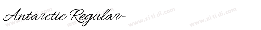 Antarctic Regular字体转换 Antarctic Regular字体转换